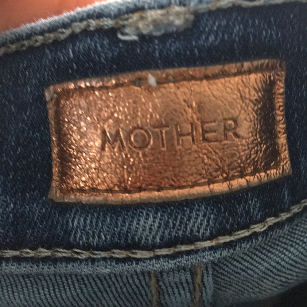 MOTHER HIGH RISE SWOONER RASCAL ANKLE WASH EUC Jeans SIZE 28 - Picture 4 of 13
